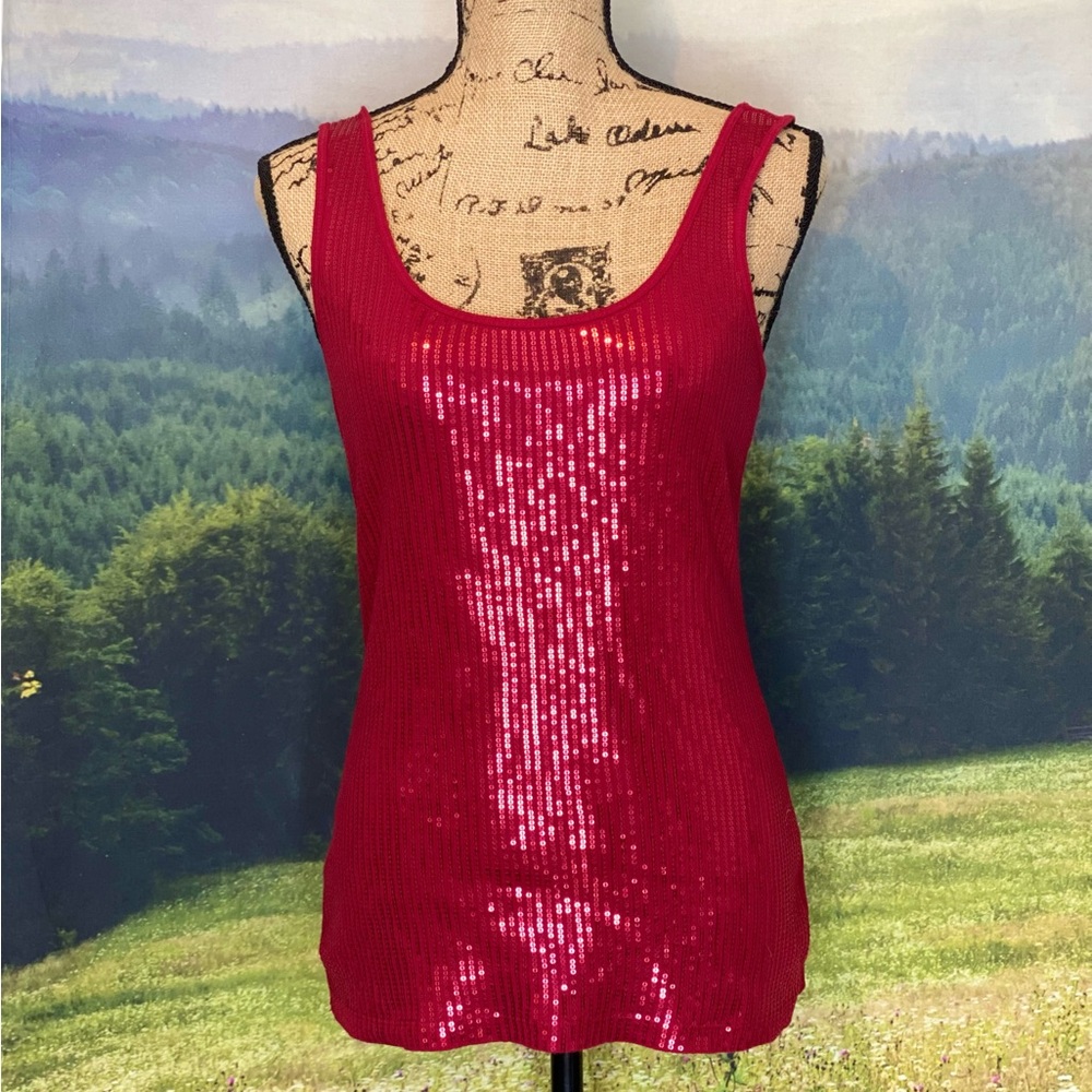 Express Sequin Tank